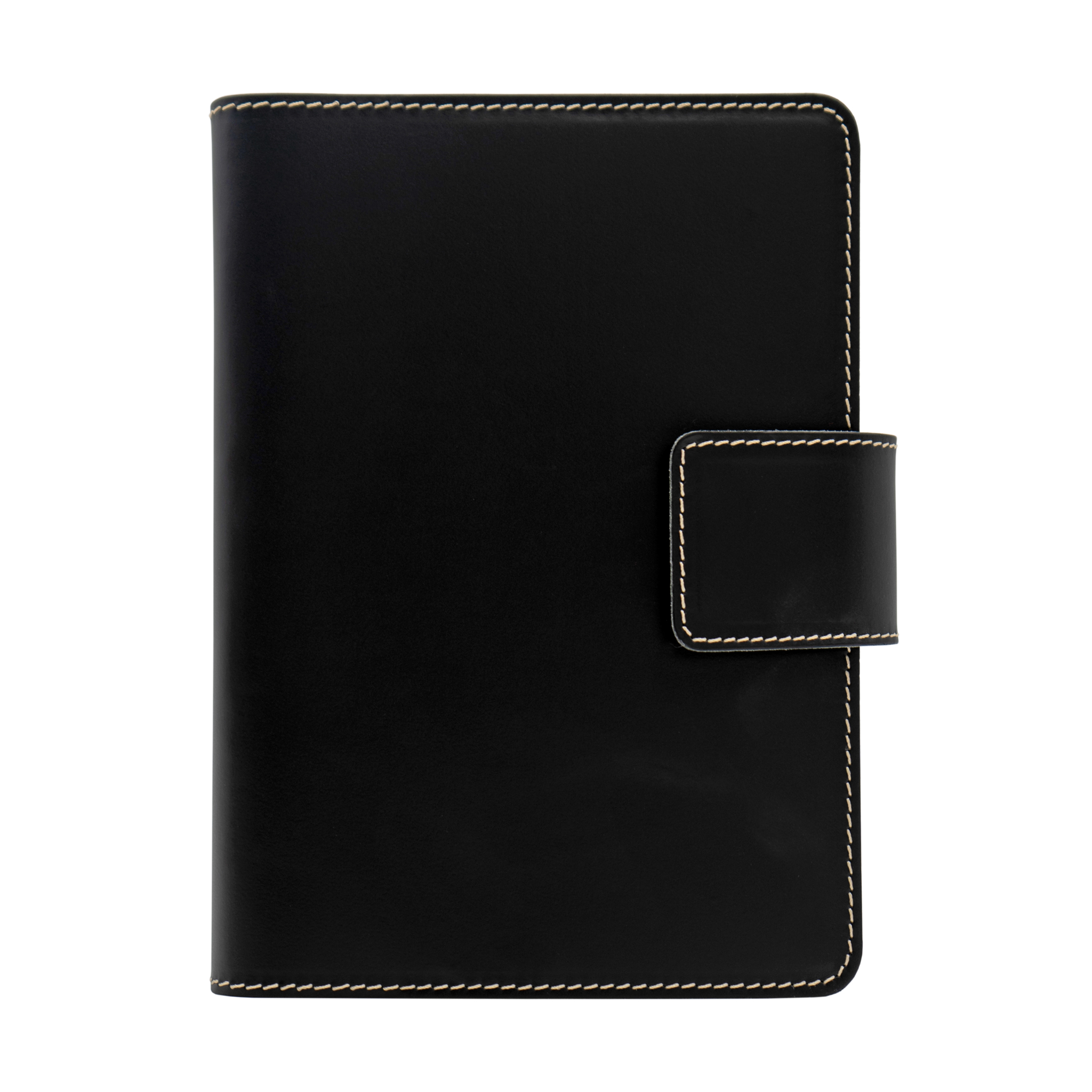 A7042-BLK - Pescara Journal with Snap Black