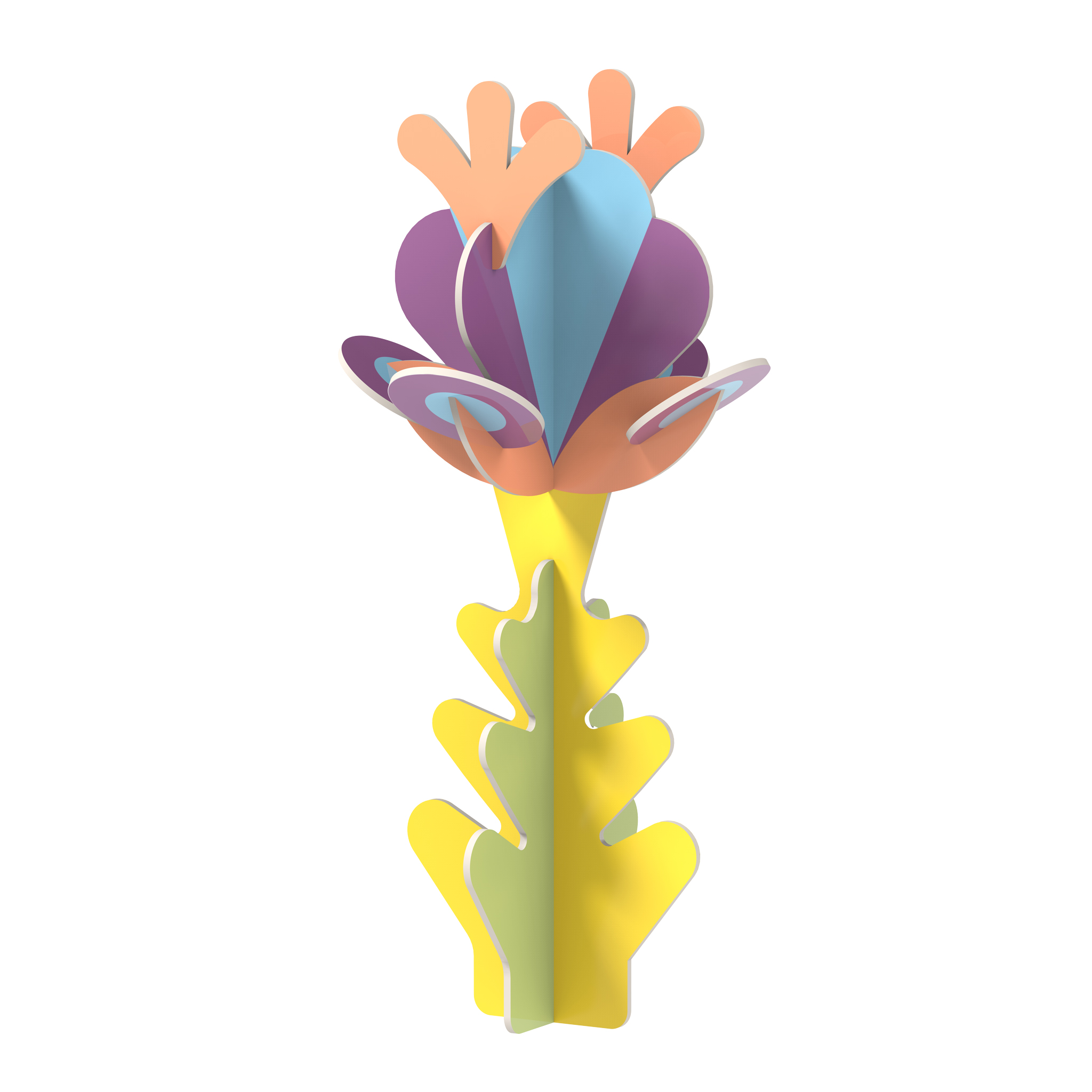OEFPS4-21 - Elysian Flower Paper Sculpture 4