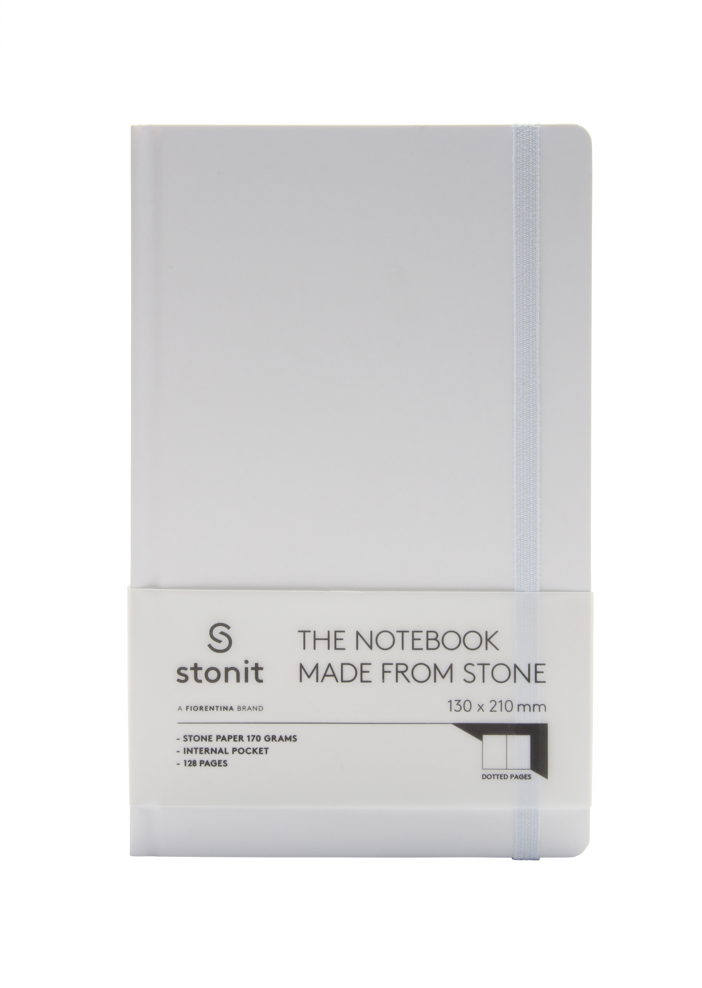 ST002- W - Stone Paper Notebook Large