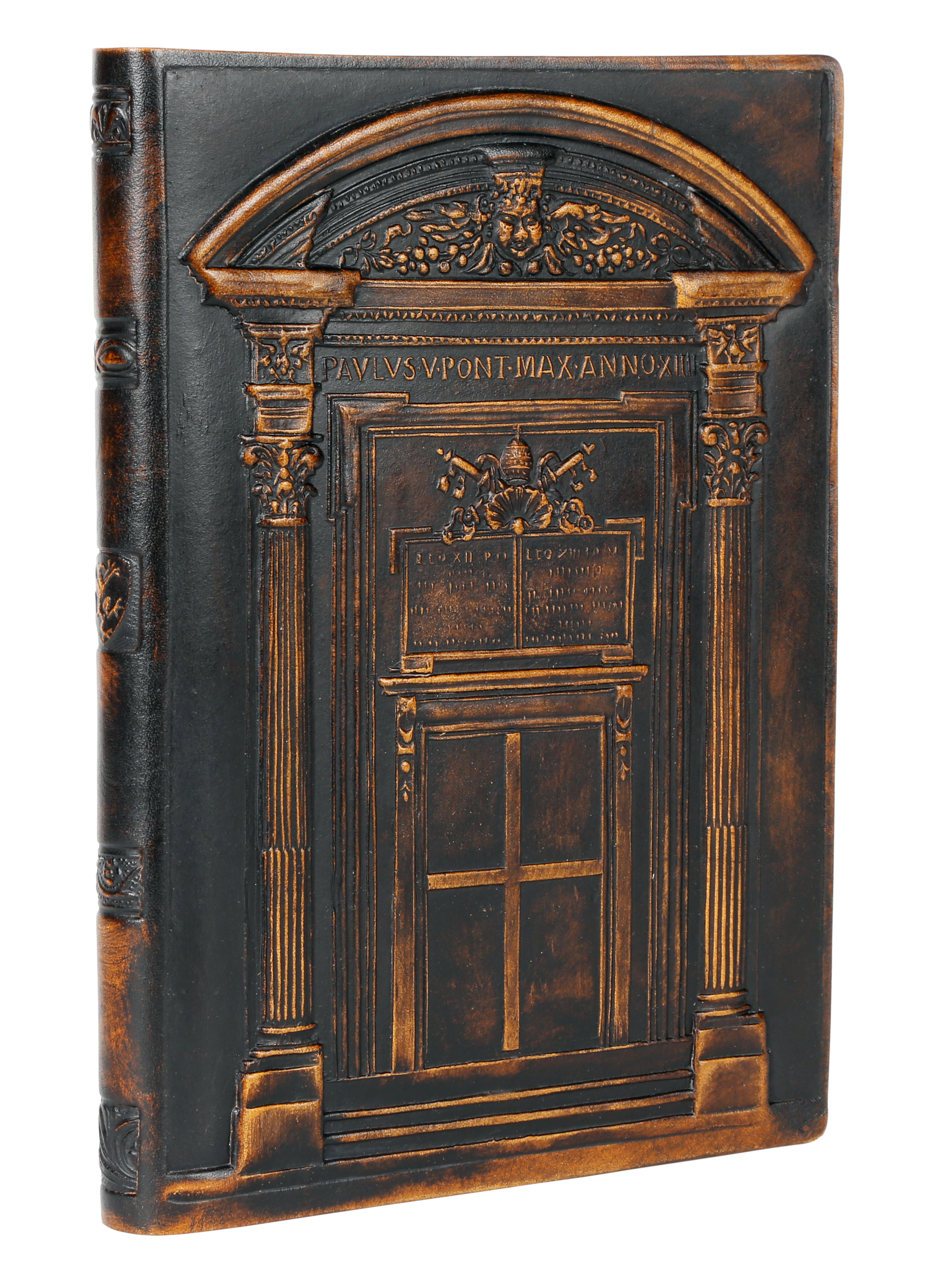 Genuine Leather Journal Vatican Door